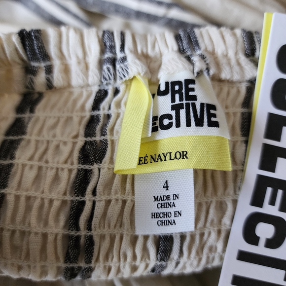 Jenee Naylor Corset Mini Dress Linen Blend NWT Future Collective x Target - Picture 7 of 10